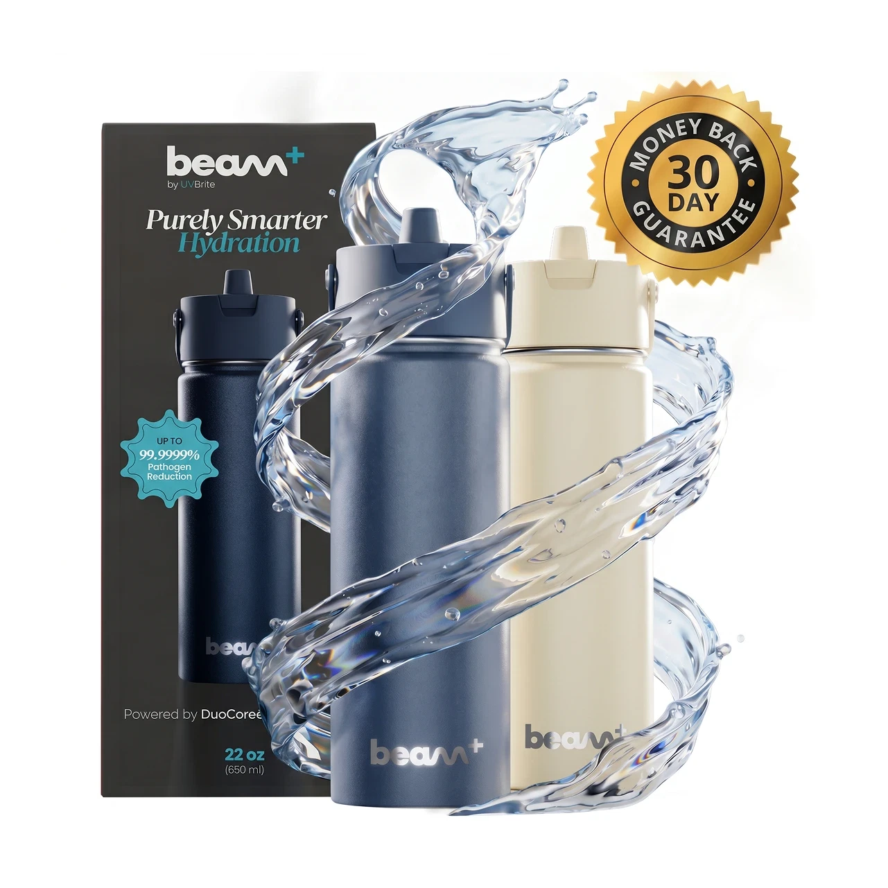 Beam+ Bottle — Purely Smarter Hydration